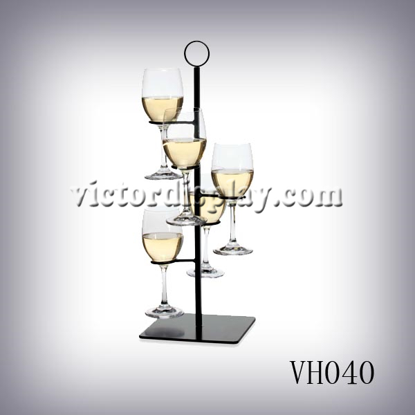 VH040wine Display rack, wine display, red wine display stand, wine display shelf, retail wine rack, iquor store wine display.jpg