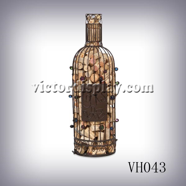 VH043wine Display rack, wine display, red wine display stand, wine display shelf, retail wine rack, iquor store wine display.jpg