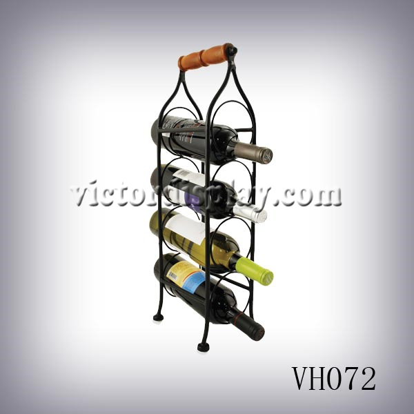 VH072wine Display rack, wine display, red wine display stand, wine display shelf, retail wine rack, iquor store wine display.jpg