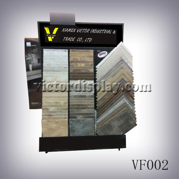 floor covering displays, floor tiles display rack, ceramic tile display stands, hardwood displays, timber floor display racks and custom designed displays VF002.jpg