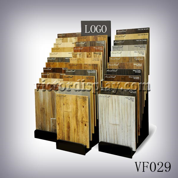 floor covering displays, floor tiles display rack, ceramic tile display stands, hardwood displays, timber floor display racks and custom designed displays VF029.jpg