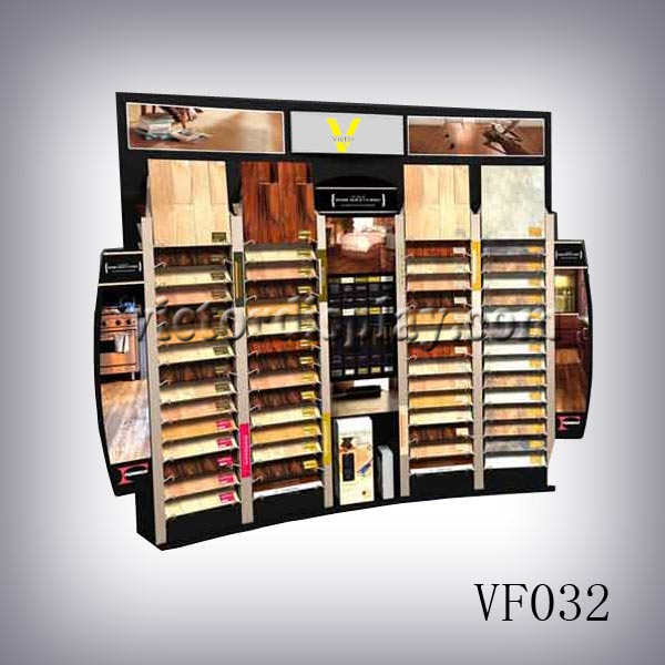 floor covering displays, floor tiles display rack, ceramic tile display stands, hardwood displays, timber floor display racks and custom designed displays VF032.jpg