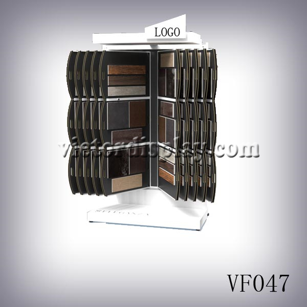 floor covering displays, floor tiles display rack, ceramic tile display stands, hardwood displays, timber floor display racks and custom designed displays VF047.jpg