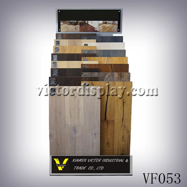 floor covering displays, floor tiles display rack, ceramic tile display stands, hardwood displays, timber floor display racks and custom designed displays VF053.jpg