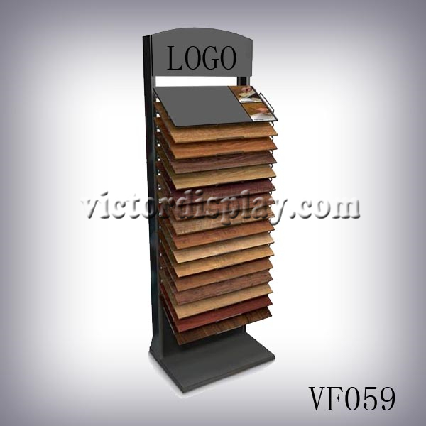 floor covering displays, floor tiles display rack, ceramic tile display stands, hardwood displays, timber floor display racks and custom designed displays VF059.jpg