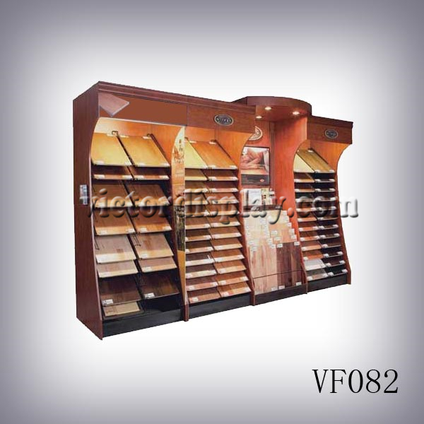 floor covering displays, floor tiles display rack, ceramic tile display stands, hardwood displays, timber floor display racks and custom designed displays VF082.jpg